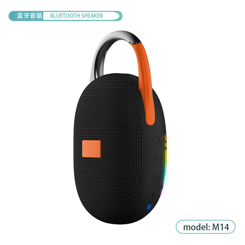 新款IPX7防水蓝牙音箱RGB七彩炫光灯音响户外便携低音炮音箱插卡|undefined