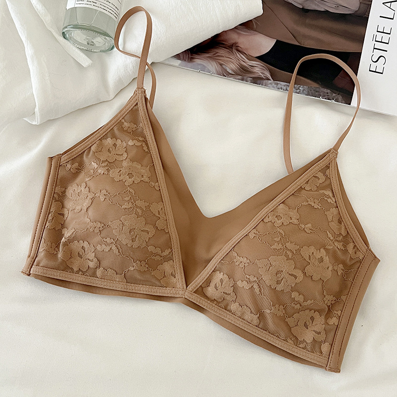 코코아 브라운 [피부 친화적인 부드러운 레이스]