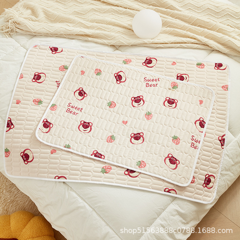 Class a Knitted Cotton Baby Diaper Pad, Breathable, Waterproof, Washable, Elderly Aunt Care Pad, Newborn Special Mattress