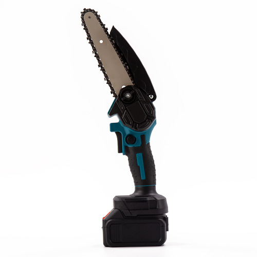 Rechargeable one-hand electric saw household small handheld brush portable lithium-electric logging saw outdoor electric chain saw
