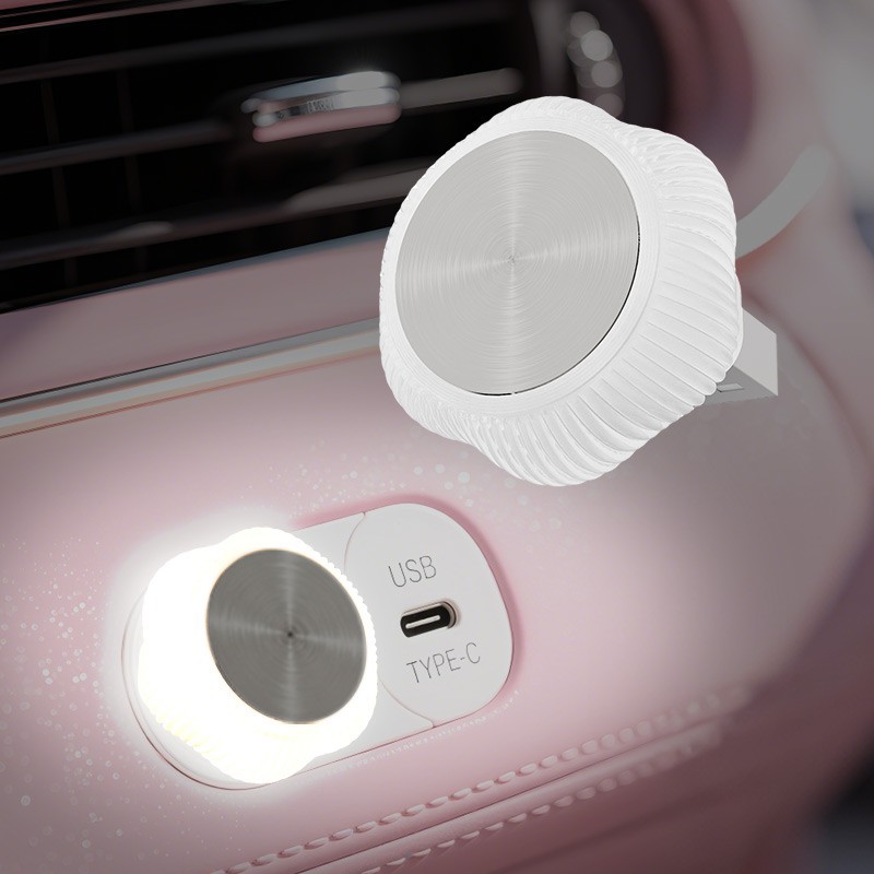 新款跨境汽车usb车内饰led车载氛围灯光免接线改装饰花朵七彩小灯