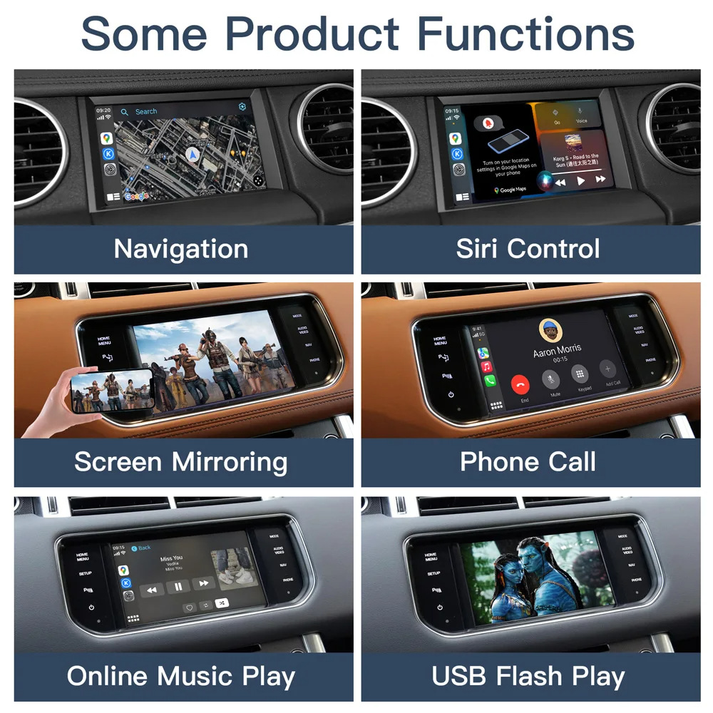 Suitable for Jaguar Land Rover Wireless Apple Carplay Android Auto Navigation Bosch Harman System