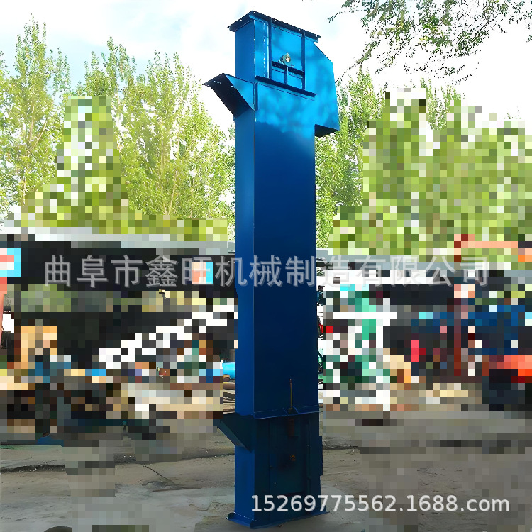 封闭式粉料斗式输送机  化肥垂直提升机用th250型斗式提升机