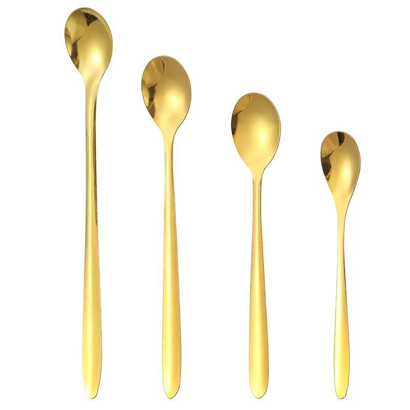 Spoon stainless steel, coffee mixing stick