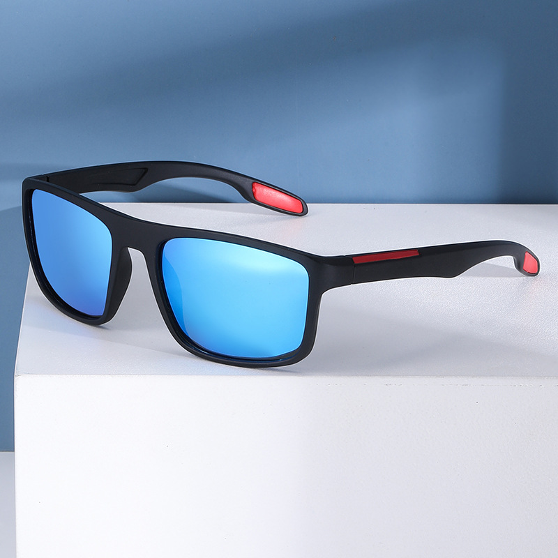 P0089 Fashionable Men's High-End Driving Polarized Sunglasses Outdoor Casual Sunglasses European and American P0101 Glasses Trend