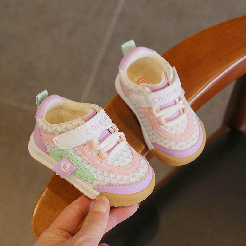 Zapatillas de deporte para niños de primavera y otoño para niños y niñas zapatos de Bebé Zapatos casuales zapatos para correr superficie de cuero zapatos para niños entrega