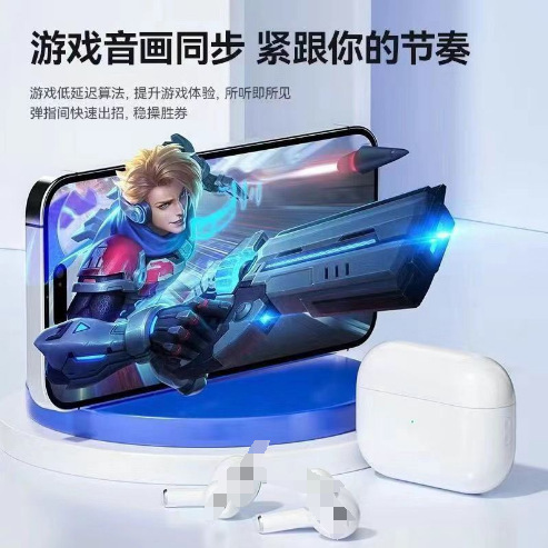 華強北五代ワイヤレスBluetoothイヤホン4代3代平果Android対応ノイズキャンセリング透明スポーツスタイル|undefined