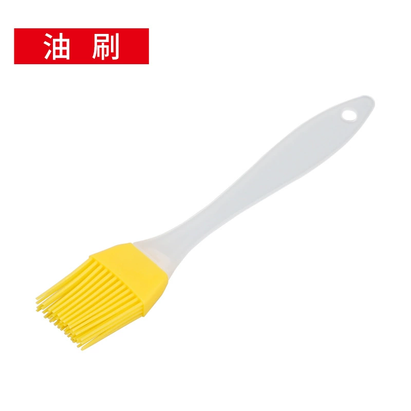 Кисть для выпечки из силикона, маленькая, с раздельным наконечником, для яичного желтка, для выпечки, для барбекю, для еды, для приправ, термостойкая, оптом