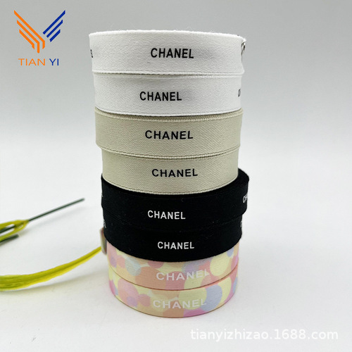 Xiaohongshu flowers color printed ribbon small fragrant style hair accessories bow ribbon gift box jewelry clothing accessories