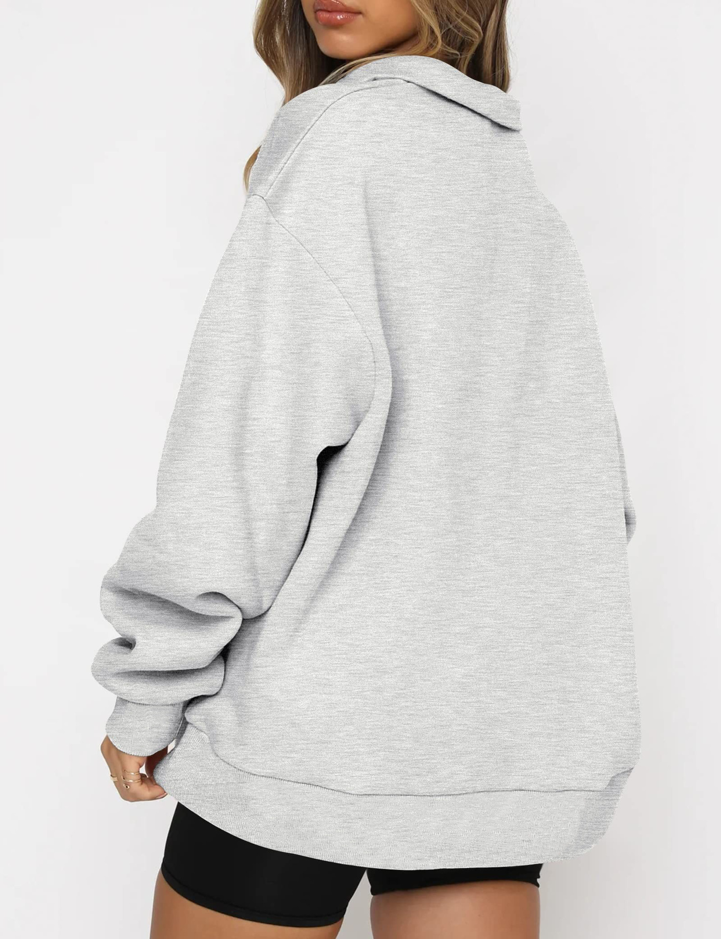 Women's Casual Pullover Sweatshirt Long Sleeve Autumn Winter Top_voghion.com