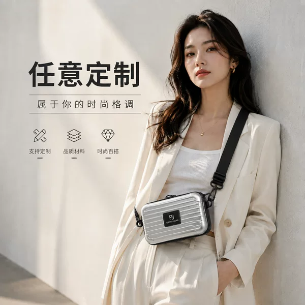 New Digital Storage Bag with Custom Logo, Small Earphone and Keyboard Storage Bag, Hard Shell Pc Storage Makeup Bag, Souvenir Gift