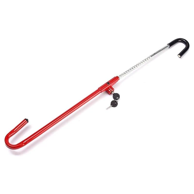 Car lock – steering wheel lock retractable hook