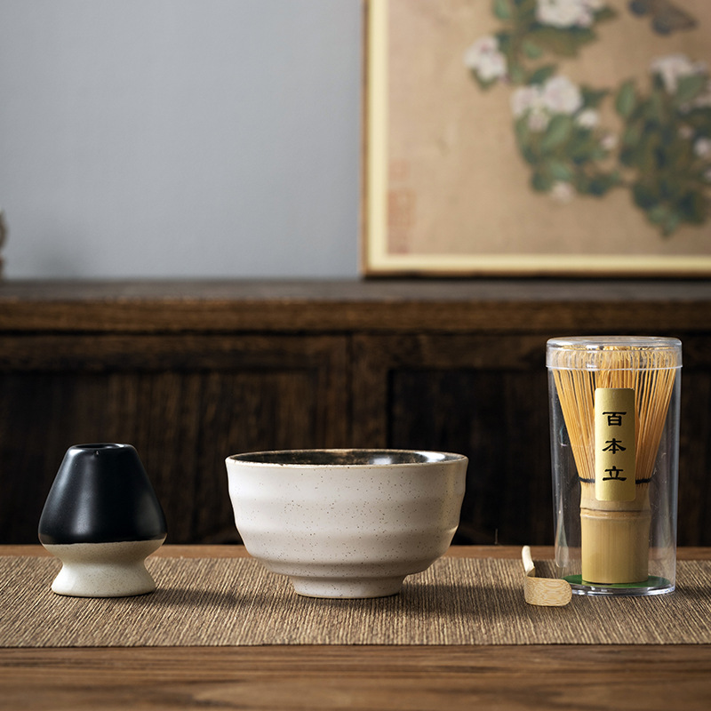 Cepillo de té de matcha de 100 centavos de matcha