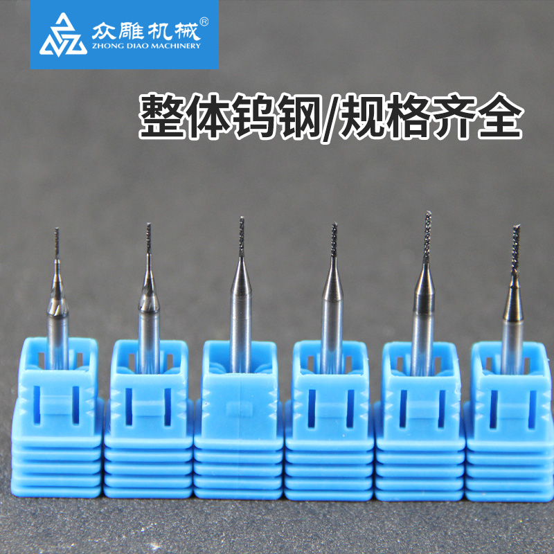 Cuchillo de maíz de acero de tungsteno recubierto de diamante DLC Fibra de vidrio Fibra de carbono FRP Fresa de piedra artificial de grafito