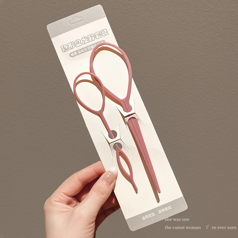 Mini cabello varilla de cabello broca de cabello pequeña niña atada cabello usar cabello perezoso artefacto de cabello trenzado