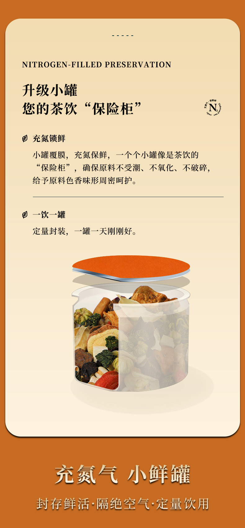 Chicory Gardenia Herbal Tea Blend with Kudzu Mulberry Leaf Polygonatum Licorice Chrysanthemum Poria Lily 290g quality and texture
