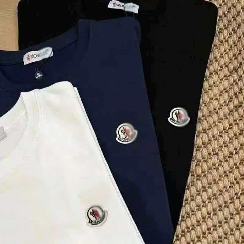 Cross-border summer new model Moncler short-sleeve T-shirt for men, casual round-neck trendy brand men's T-shirt Cross-border summer new model Moncler short-sleeve T-shirt for men, casual round-neck trendy brand men's T-shirt