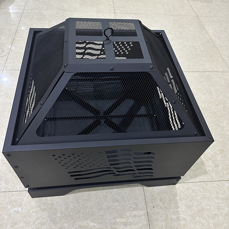 Transfronteriza al por mayor muebles de jardín al aire libre de carbón de leña estufa patio muebles multifunción estufa de leña Cuenca