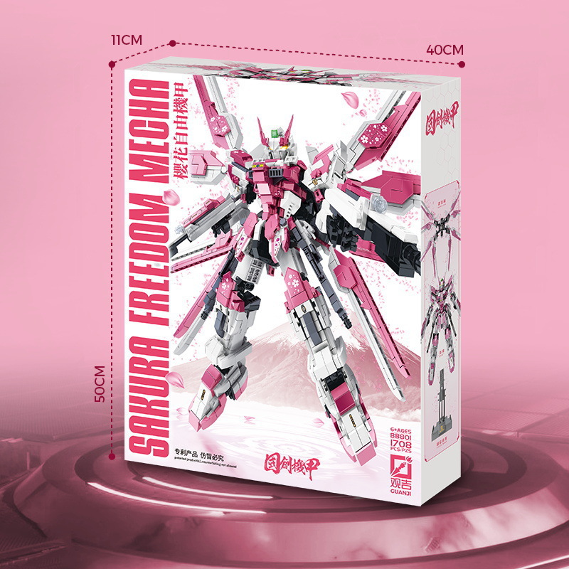 Nuevo Guanji BB803 Cyber Tan Extreme compatible con Lego Bloques de construcción Juguetes para niños Decoraciones Mecha de moda
