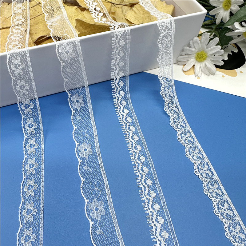 1~1.7cm White Small Lace Non-Elastic Lace Lace Jewelry Lace Bow Ribbon Clothing Accessories 1~1.7cm White Small Lace Non-Elastic Lace Lace Jewelry Lace Bow Ribbon Clothing Accessories