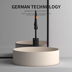 奶油風台上盆陶瓷家用洗手盆單盆衛生間陽台洗臉池圓形小號洗臉盆