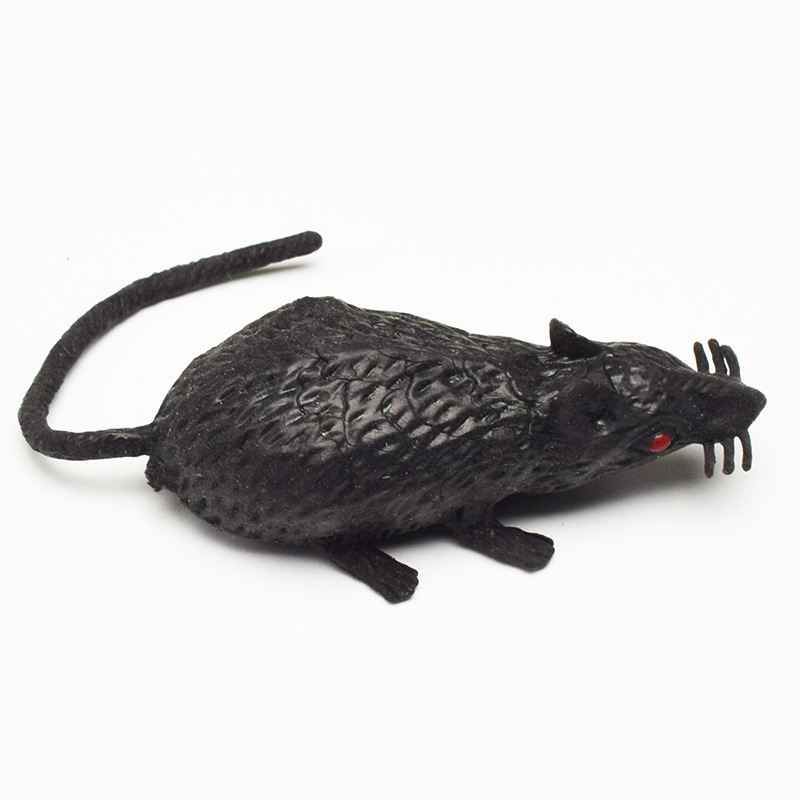 Tricky Cross-border Halloween Scary Simulation Mouse Terror Parodia Mini Little Mouse Ghost Festival Party Tricky Toys