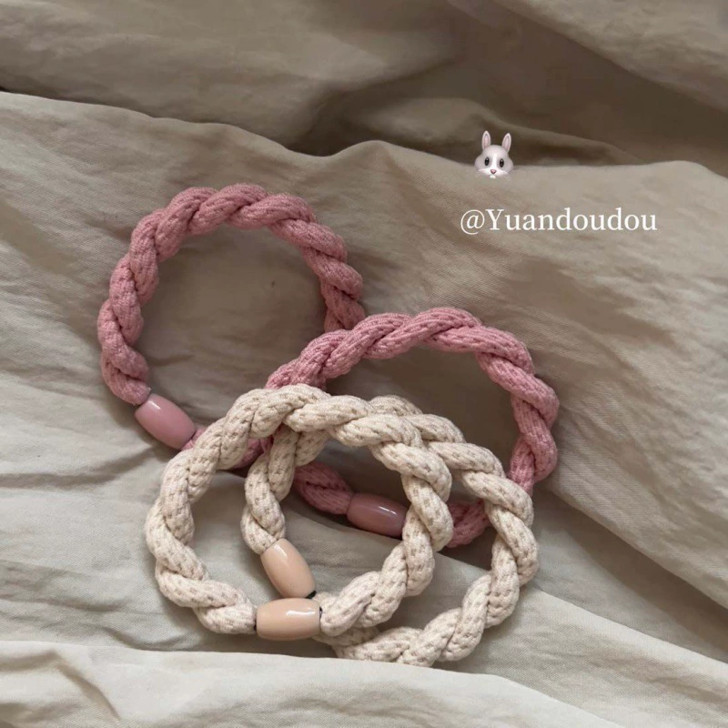 Улучшение цвета BM мягкое и нежное, пружина из персикового порошка крепко держит, шаровидная головка, шнур, блогер рекомендует, резинка для головы