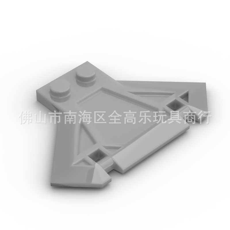 跨境兼容乐高27259大斧头4x6特殊板生化件小颗粒积木moc零件散件