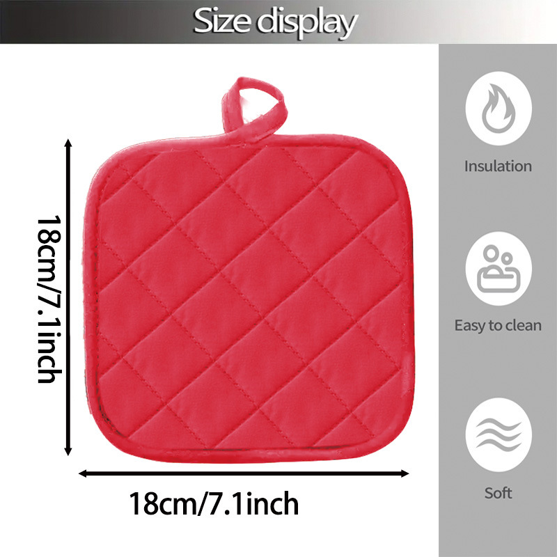 Llanura hornear horno microondas resistente a altas temperaturas guantes de regalo aislamiento térmico antideslizante engrosada ventas directas de la fábrica