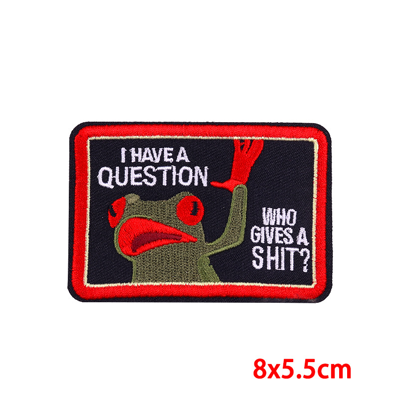 7g Weight Clothing Sticker Patches Classification 1 Piece Quantity Embroidery thread Material Letter, Poker, Heart Shape Pattern Punk, Simple Style Style 1 Piece Punk Simple Style Letter Poker Heart Shape Embroidery Thread Clothing Sticker Patches 6