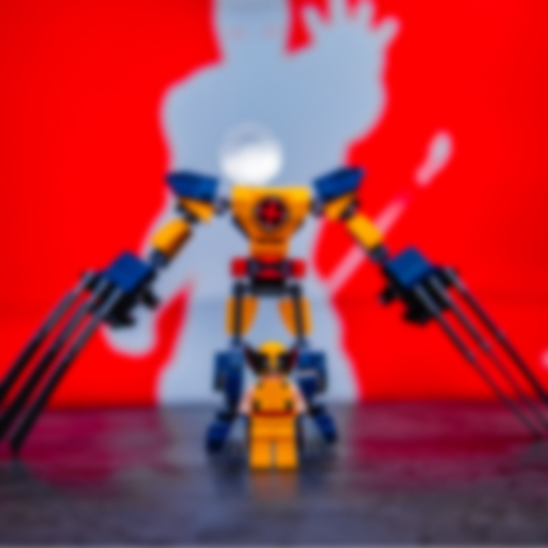 in stock KSZ1022 Superhero Mecha King Wolverine Puzzle Boy Building Blocks Toy Foreign Trade