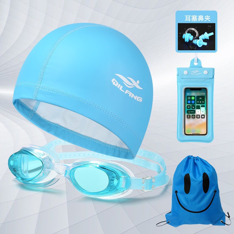Juego de Gafas de Natación y Buceo Alta Definición Antivaho e Impermeable