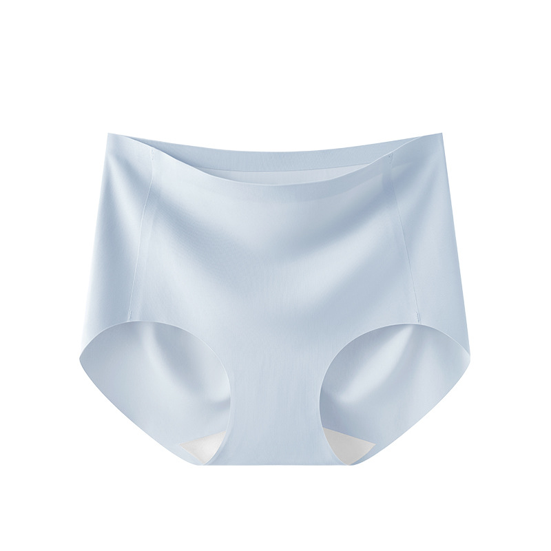 Ropa interior sin costuras de cintura alta, ropa interior de entrepierna antibacteriana de algodón para mujer, yoga y fitness