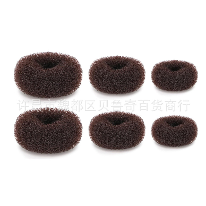 Disponible para cabello liso, cabezal de bola, cabezal de brazado, accesorios para el cabello, donas de estilo coreano, cabezal de brote, herramienta para el cabello
