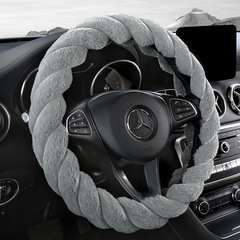 Factory Custom Car Steering Wheel Cover New Stylish Plush Steering Wheel Cover, Multiple Styles Available