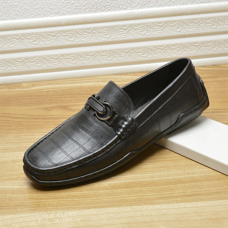 Специальное предложение: мужские лоферы из натуральной кожи, повседневные мягкие дышащие туфли без шнурков из мягкой кожи для мужчин