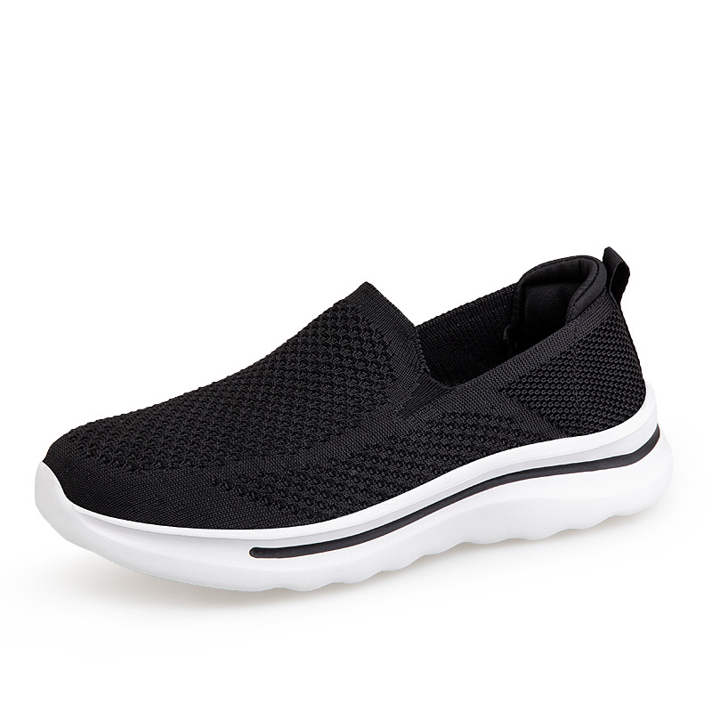 Nuevos zapatos deportivos transfronterizos de madres anti-deslizantes, zapatos de malla de mediana edad y madres image 9