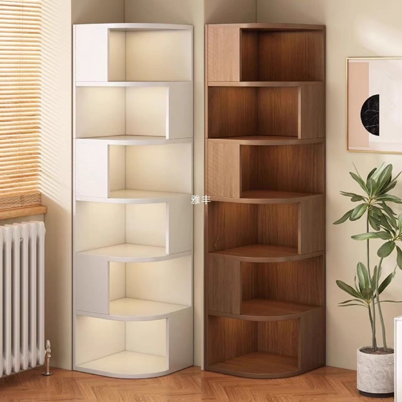 Corner Cabinet Corner Storage Rack Triangular Corner Cabinet Corner Simple Storage Cabinet Bedroom Bedside Table Living Room Corner Cabinet