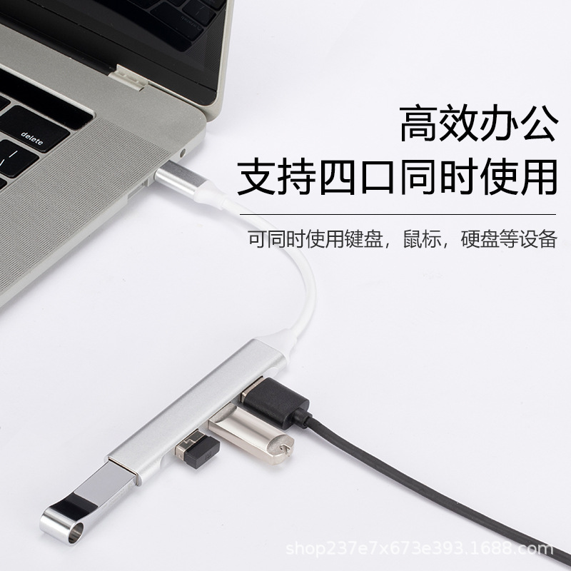 USB 3.0 Extender Notebook typec Dock Multi-Socket Dock Extended Hub Dual Head Hub