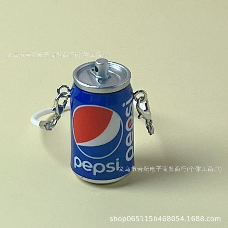娃用小包仿真易拉罐饮料瓶钥匙扣挂件拉布布KT玩偶斜挎包跨境挂件|undefined