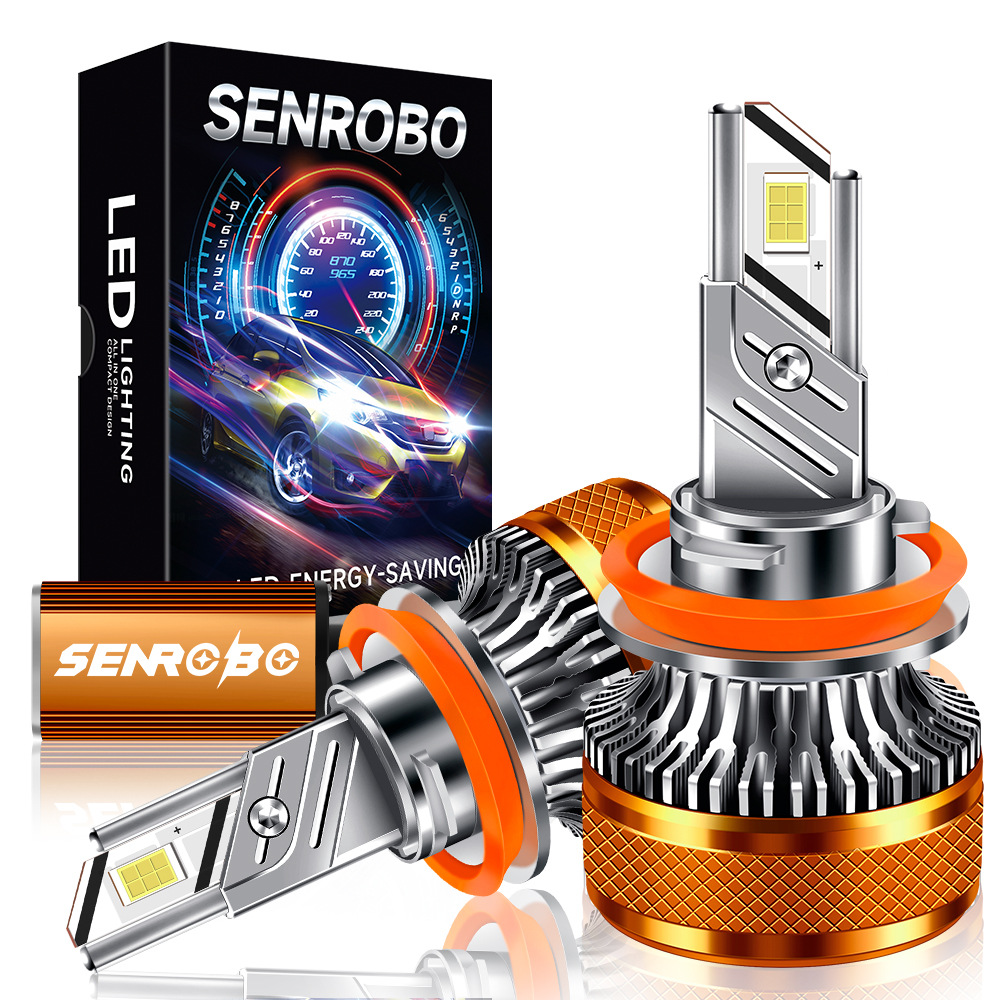 Transfronterizos dedicados a los faros super brillantes para automóviles, bombillas de luz alta H4 H7H1 9005