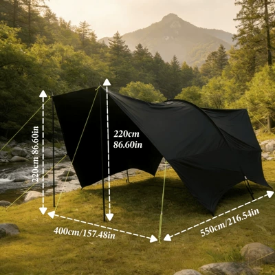 Outdoor Large Canopy Camping Avtomobil yan çətirləri