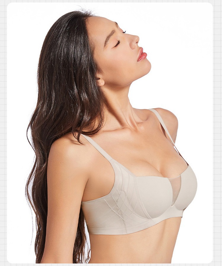 3D Velvet Ultra-Thin Jelly Bra Image