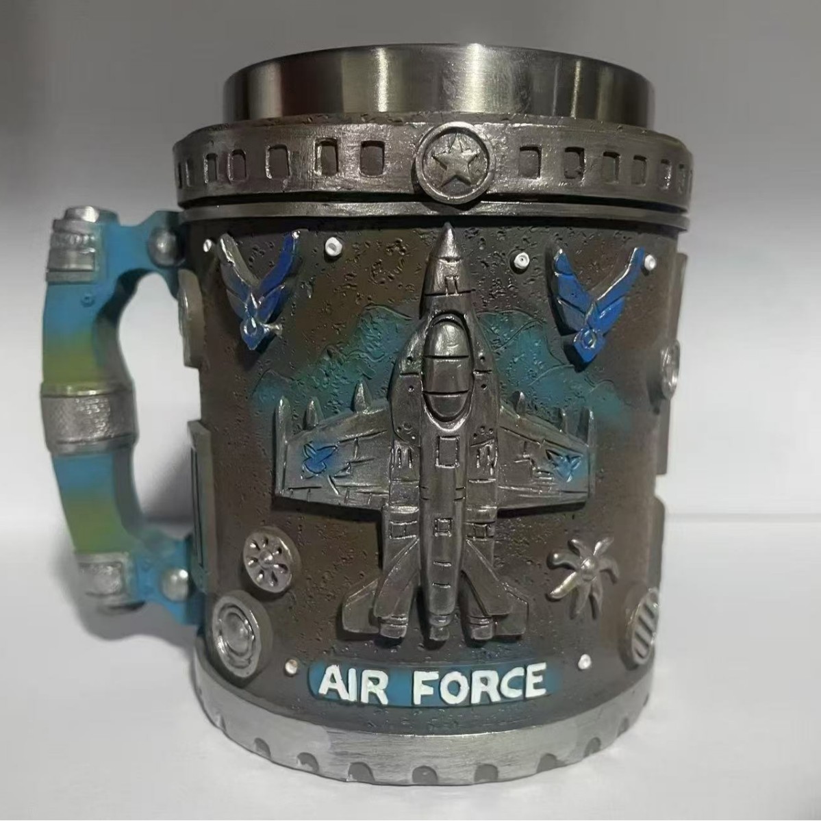 Estilo explosivo transfronterizo Cthulhu-Inspired Pirate Tankard Taza de pulpo Decoración de bar