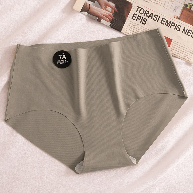 Alta calidad sin costuras de seda de hielo yoga deportes sin clip de cadera sin deformación seda de hielo sin costuras Mediados de cintura cómodos escritos para mujeres