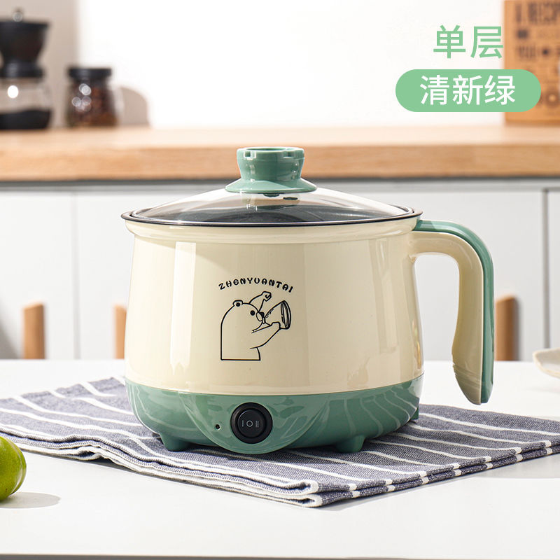 1.81L 녹색 및 흰색 모델 [대용량] 두꺼워지고 업그레이드된 누출 방지 [단일 냄비]