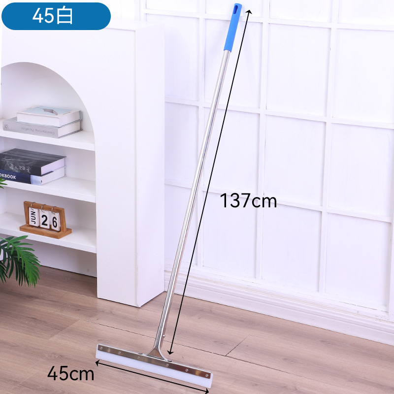 Water Scraper, Floor Scraper, Large Scraper for Scraping Water Off Floors, Suitable for Bathrooms, Hotels, Home Use, Silicone Cleaning Tool