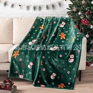 2025年アマゾンのホットなハロウィーンとクリスマスの限定ギフトブランケット工場卸売は写真で印刷できます|undefined
