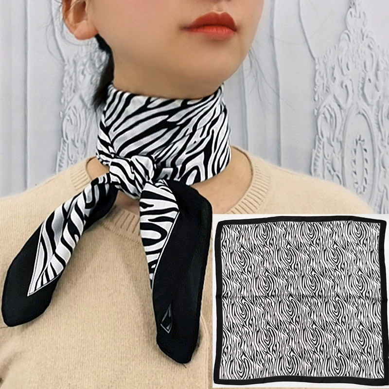 Retro small universal handkerchief, neckerchief, classic suit jacket