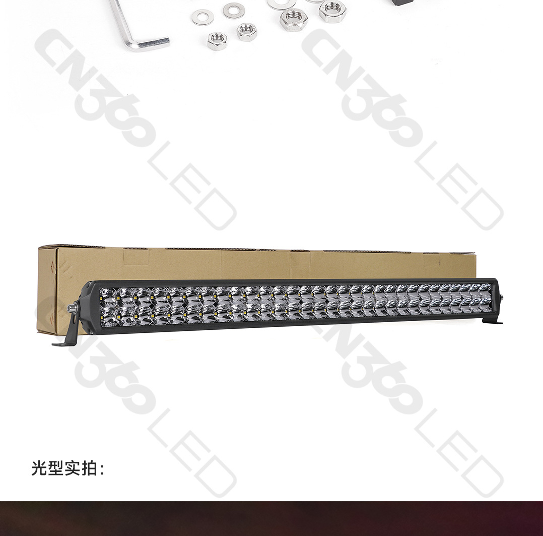 Cn360 49 Models of Long Strip Led Work Lights with High Power, Suitable for Retrofitting on Car Roof, Front Grille, Front Bumper, and Engine Hood